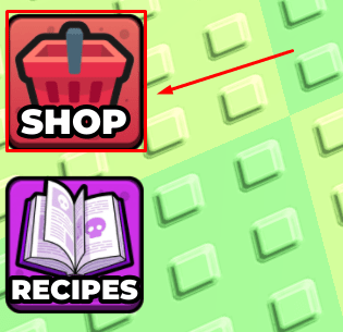 Craft Anime shop button