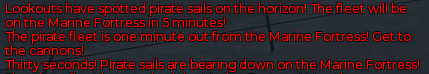 The pirate raid warnings in Blox Fruits