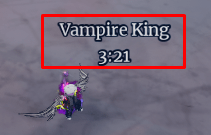 Vampire King's spawn timer in Sailor Piece