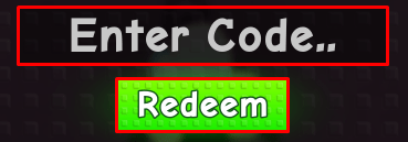Build an Arcade enter codes box and redeem button
