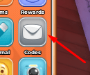 The Codes button in Kohaú Hibachi Restaurant
