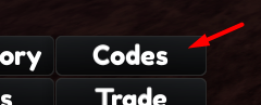 The Codes button in Anime Limitless