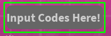 Pokémon Brick Bronze codes section