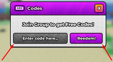 The Enter code here... box and Reedem! button in +1 Speed Boat Tsunami