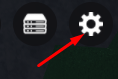 Gear icon in The Strongest Battlegrounds