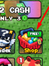 The Shop button in Shuffle an Egg