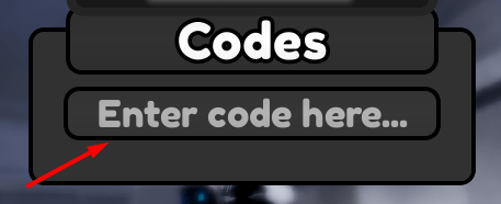 The Enter code here... box in Noob Experiment: Warzone