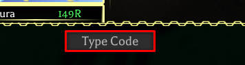 Elemental Warzone enter codes box