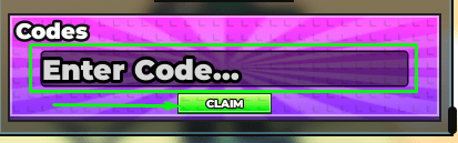 Fish a Slime codes section