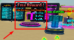 Squid Jump Rope Tower rewards section
