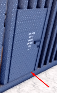 Slap Battles Fan Glove cage door