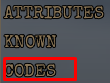 AOT codes button