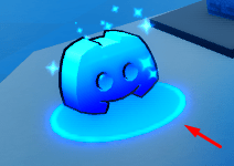 The floating Discord logo in Blind Duel