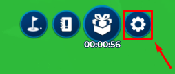 PGA TOUR Ultimate Golf Simulator settings icon