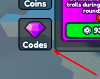 The Codes button in WorldGuessr
