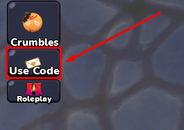 Cookie Kingdom World use code button