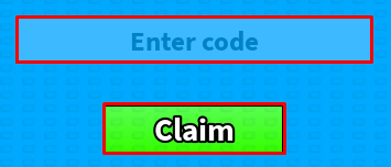 Unbox a Boba Stand enter codes box and claim button