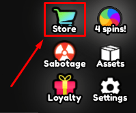 Build Defense store button