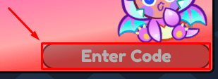 Cookie Run: Gacha Simulator enter codes box