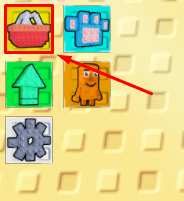 Break Brainrot Bones shopping basket icon