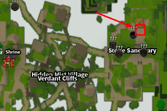 The Stone Breathing trainer's location in Slayers 2