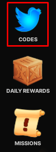 Mini Empires codes button