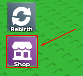 Steal a Brainrot shop button