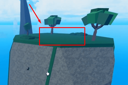 Great Tree location #1 in Blox Fruits