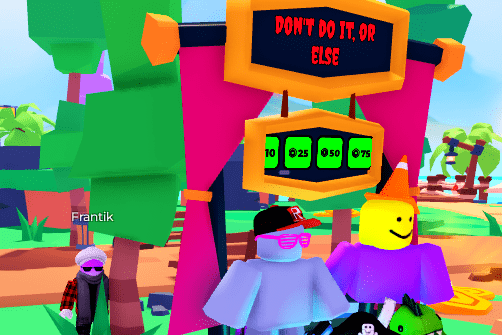 Using a customized booth in PLS DONATE