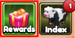 Poly Loot rewards button