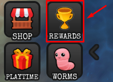 Fishbait Escape rewards button
