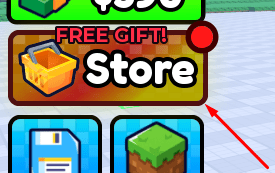 The Store button in Build Base to Survive VERITY
