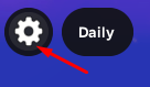 Gear icon in Fruit Zombie Survival