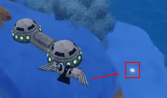 The location of Halo #1 in Sailor Piece