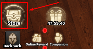 Dungeon Lootify store button