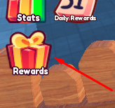 The Rewards button in Money Incremental