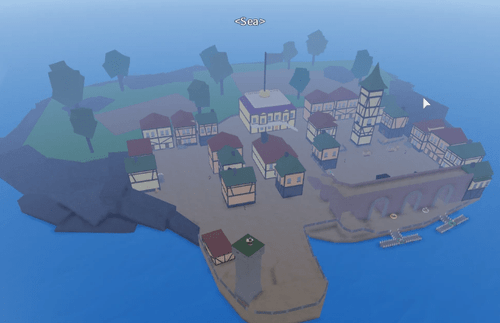 Blox Fruits Dark Step Pirate Village example