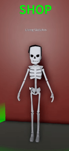 Blox Fruits Living Skeleton example