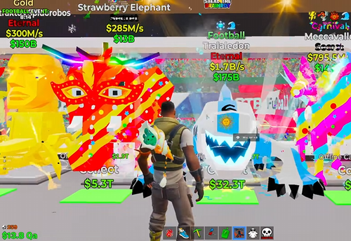 A player checking their base in Steal the Brainrot