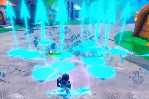Undyne's Spear Eruption in Legacy Piece