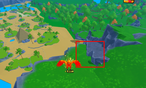 Cherub Egg Location #7 in Ride A Pet