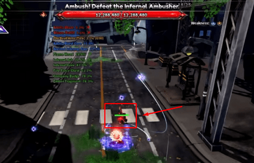 Fighting the Infernal Ambusher in Legacy Piece