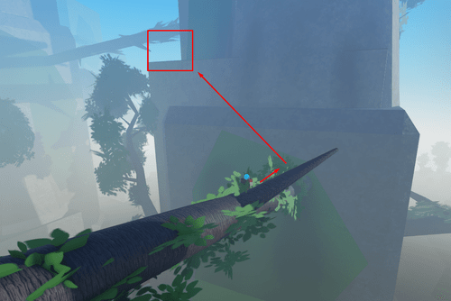 The cliff you need to climb in Slayers 2