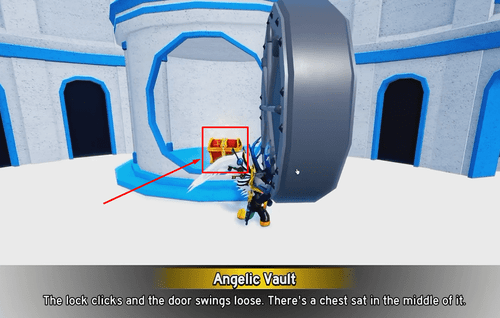 The vault door in Blox Fruits
