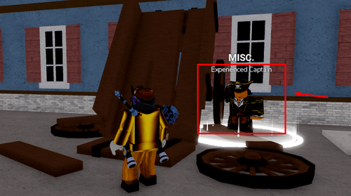 The Experienced Captain in Blox Fruits