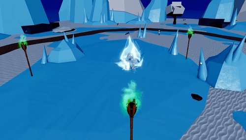 The awakened Yeti in Blox Fruits