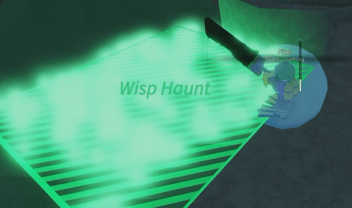 A Wisp Haunt in Fisch
