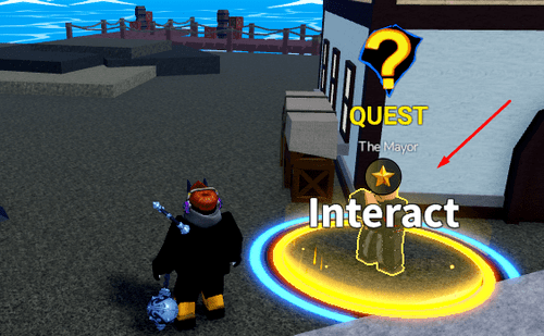 The Mayor in Blox Fruits