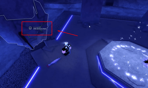 Offering an Enchant Relic in Fisch