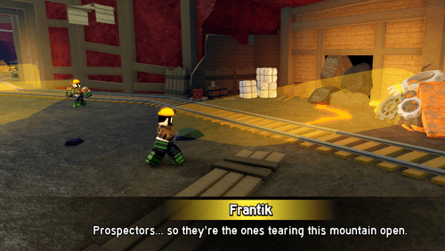 The prospectors in Blox Fruits